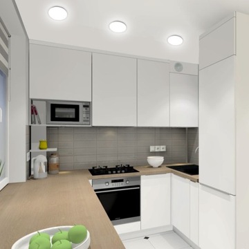 PLAFON LED PANEL LED LAMPA SUFITOWA IP44 12W=90W