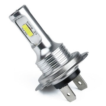 Светодиодные лампы H7 CSP 6000K 12V 24V ДОРОЖНЫЙ ЛУЧ МОТОЦИКЛ СКУТЕР ПАССИВНЫЙ