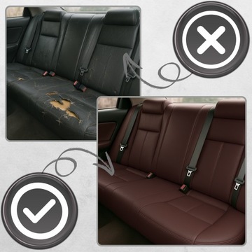 EKO SKÓRA SAMOPRZYLEPNA MATERIAŁ ŁATA SKAJ POLSKI PRODUCENT 144x50CM DERMA