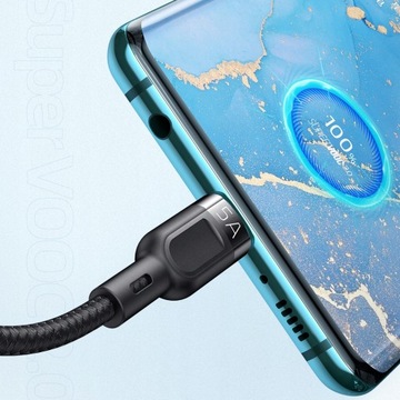КАБЕЛЬ LIGHTNING MICRO USB-C 3 В 1, 6 А, 65 Вт, QC 4