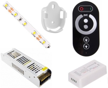 ZESTAW 20m TASMA 1200 LED BIALY CIEPLY 2835 PILOT