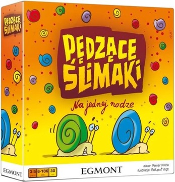 EGMONT. Gra planszowa Pędzące Ślimaki