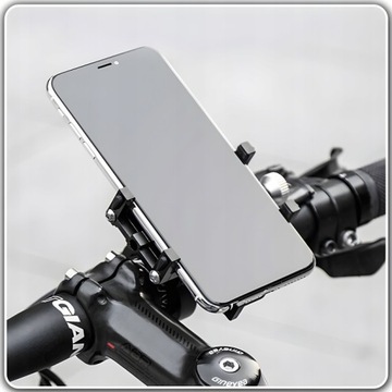 ДЕРЖАТЕЛЬ ДЛЯ ВЕЛОСИПЕДНОГО ТЕЛЕФОНА ДЛЯ ВЕЛОСИПЕДНОГО РУЛЯ АЛЮМИНИЕВЫЙ STRONG EBIKE