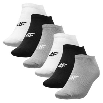 4F Skarpety STOPKI 6 par SOM006 MIX1 39-42