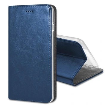 ETUI SKÓRZANE DO HUAWEI P SMART 2019 + SZKŁO x3