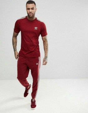 2961 МУЖСКАЯ ФУТБОЛКА ADIDAS ORIGINALS ХЛОПОК КАЛИФОРНИЯ БОРДОВЫЙ L