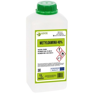 1000ml - MMA - METYLOAMINA 40% - ADOX