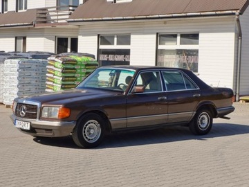 Mercedes Klasa S W126 Sedan 2.8 SE,SEL 185KM 1982 Mercedes S 280 Klima Alu Hak, zdjęcie 6