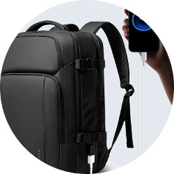 Рюкзак для ноутбука 17,3 Bange BG-7690 с USB ручная кладь для самолета