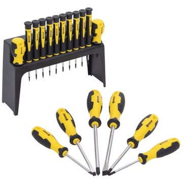 Отвертки сменные биты FDS 5008-18R НАБОР 18 шт.
