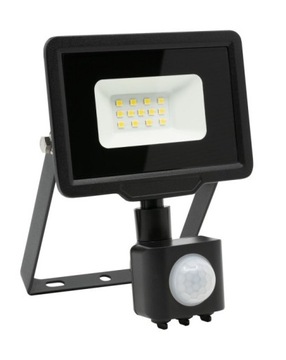 Naświetlacz reflektor lampa LED 10W z czujnikiem