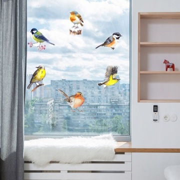 Naklejki antykolizyjne na szyby Naklejki Ptaki 6