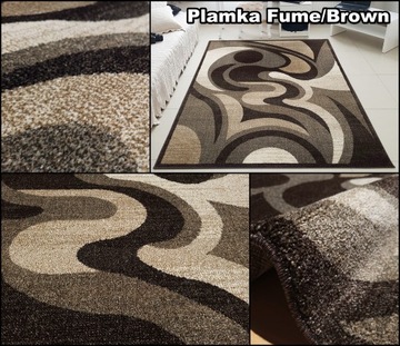 Стильный плотно тканый ковер Rio Frieze 160x220 @WZORY