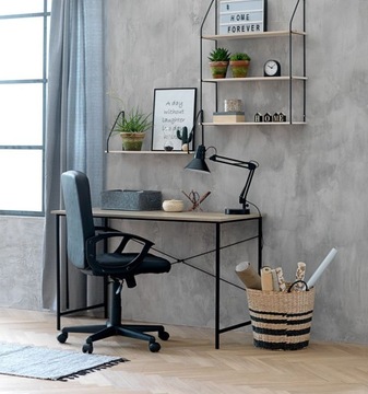 LOFT VAND письменный стол 120x60см дуб/черный