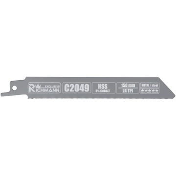 РЕЦИМЕРНАЯ ПИЛА ПО МЕТАЛЛУ 150MM HSS C2049