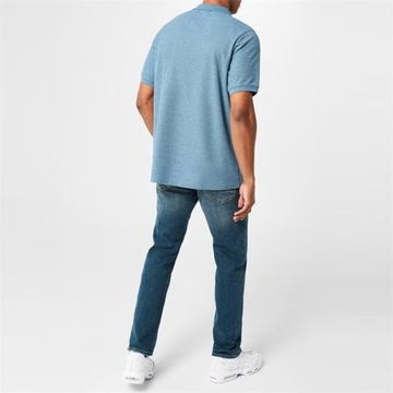 Slazenger Plain koszulka męska polo denim, Rozmiar 4XL