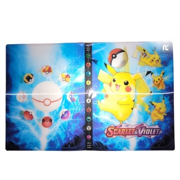 ALBUM NA KARTY POKEMON EFEKT 3D KLASER NA 432 KART