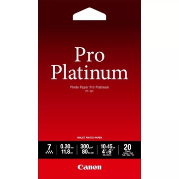 Papier Canon PT-101 Pro Platinum 10x15 20 ark.