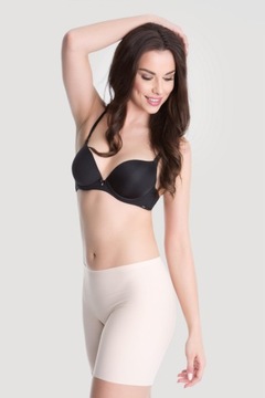 Bermudy wygładzające (COMFORT), beżowe - XL