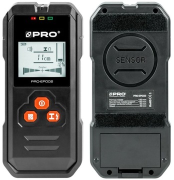 PRO DETEKTOR CYFROWY WYKRYWACZ METALI PRZEWODÓW KABLI