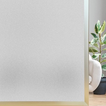 Matowa Szroniona Samoprzylepna Na Okno Ochrona i Prywatność 90 x 500cm