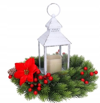 ФОНАРЬ БЕЛЫЙ СВЕЧА НА БАТАРЕЯХ