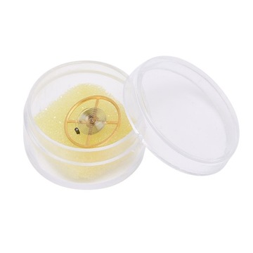 КОЛЕСО БАЛАНСА ЧАСОВ С ВОЛОСОВОЙ ПРУЖИНОЙ