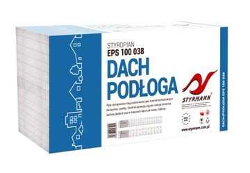 STYROPIAN EPS 100 DACH PODŁOGA / 5cm FREZ / PACZKA