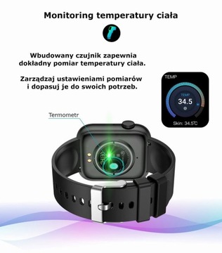 SMARTWATCH KOMUNIA Dziewczynki zegarek FB MENU PL PROWADZENIE ROZMÓW