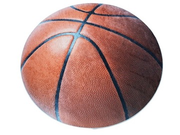 Dywan DIGITAL STREETBALL piłka koszykówka koło 120 kółko kosz 120cm
