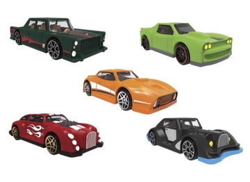 PLAYTIVE RACERS ZESTAW 5 SAMOCHODÓW CRAZY