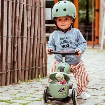 SCOOT AND RIDE Езда и самокат 2в1, 1-5 лет