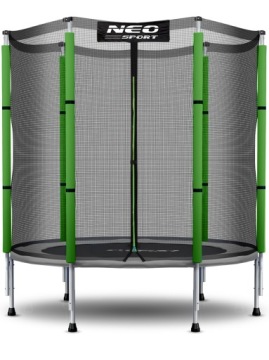 Батут садовий домашній для дітей 140 см 4.5ft NEOSPORT