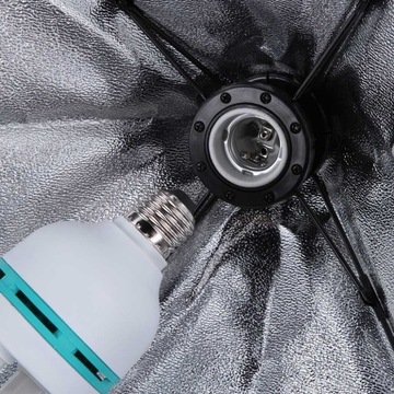 Набор фотософтбоксов с подставкой для лампочки