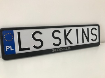 Ramka Tablicy Rejestracyjnej HONDA