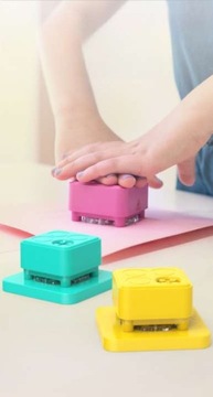 НАБОР CREATIVE ДЫРОКОЛЫ С БЛОКАМИ, ЖЕЛТЫЙ, 108 ЭЛЕМЕНТОВ