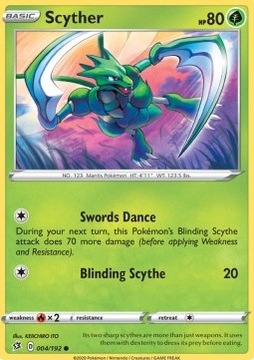 Pokemon TCG Trawiasty - Scyther (RCL 4)