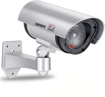 ATRAPA KAMERY IR LED KAMERA ZEWNĘTRZNA Z DIODĄ WODOODPORNA DO FIRMY DOMU