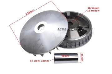 ВАРИАНТ НАКЛАДКИ ДЛЯ СКУТЕРА YAMAHA MAJESTY 125