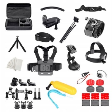 Zestaw 50w1 Akcesoria Uchwyty do GoPro Hero 7 8 9/ GoPro SJCAM