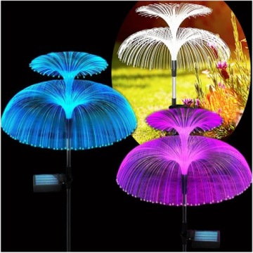 ВОЛОКОННО-ОПТИЧЕСКАЯ СОЛНЕЧНАЯ САДОВАЯ ЛАМПА JEDDUS НАБОР из 2 шт.