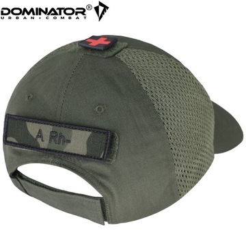 DOMINATOR CZAPKA Z DASZKIEM VENT BASEBALL OLIVE