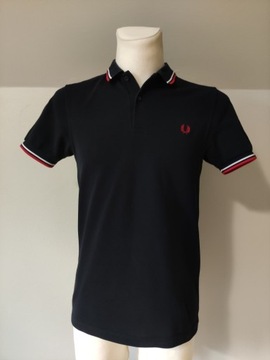 Fred Perry koszulka polo polówka męska z logo S