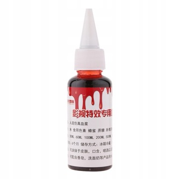 50ml SZTUCZNA KREW DEKORACJE MAKIJAŻ HALLOWEEN