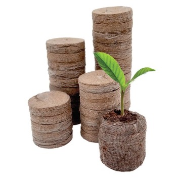 FLOWER POT JIFFY торфяные диски Ø 24мм ДЛЯ СЕМЯН для посева на РАССАИН.