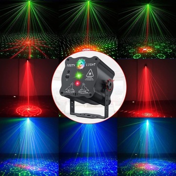 ДИСКО-ЛАМПЫ ДЛЯ ВЕЧЕРИНКИ СВЕТОДИОДНЫЙ RGB ПРОЕКТОР