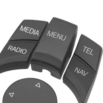 6 szt. Przycisk sterowania multimediami samochodowymi wykwintne wygodne