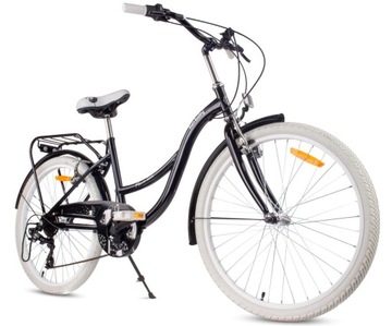 ROWER FLOWER BIKE 24 7 BIEGÓW CZARNY 0302457