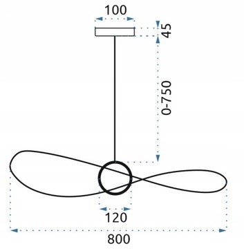 СОВРЕМЕННЫЙ Ажурный светодиодный ПОДВЕСНОЙ СВЕТИЛЬНИК 80см СОВРЕМЕННЫЙ
