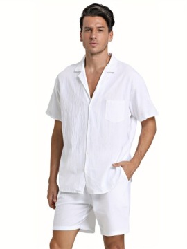 ШОРТЫ МУЖСКИЕ ЛЬНЯНЫЕ, КОМПЛЕКТ БЕЛЬЯ